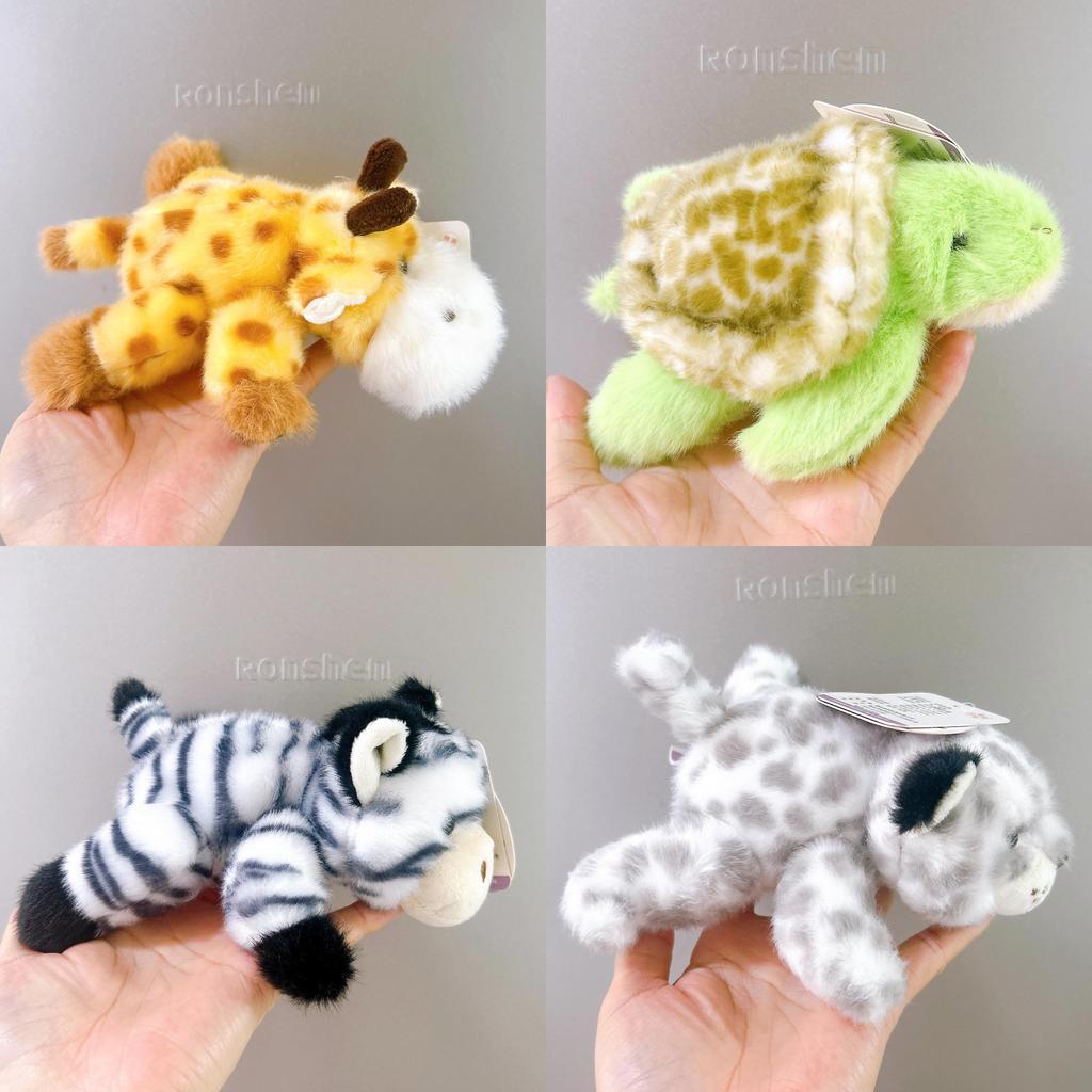 Lion Turtle Snow Leopard Giraffe Zebra Magnet Refrigerator Sticker Plush Toy For Kids And Teens
