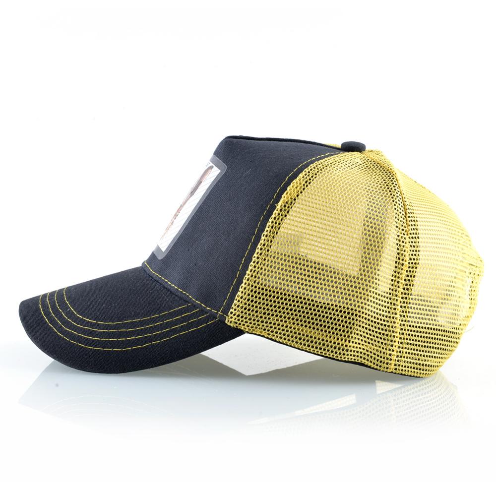 Basebollkeps Dammode Snapback Hip Hop Trucker Kepsar Herr Baseballhatt med gummilapp Meshhatt