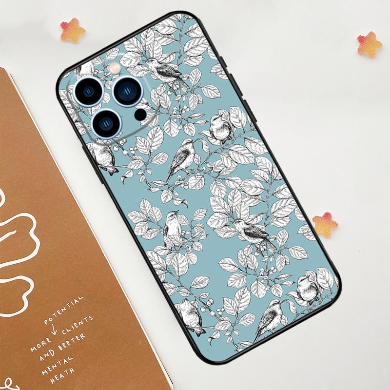 Birds Flock Case For iPhone 11 12 13 14 15 16 Pro Max 15 16 Plus 13 12 Mini X XS XR Cover