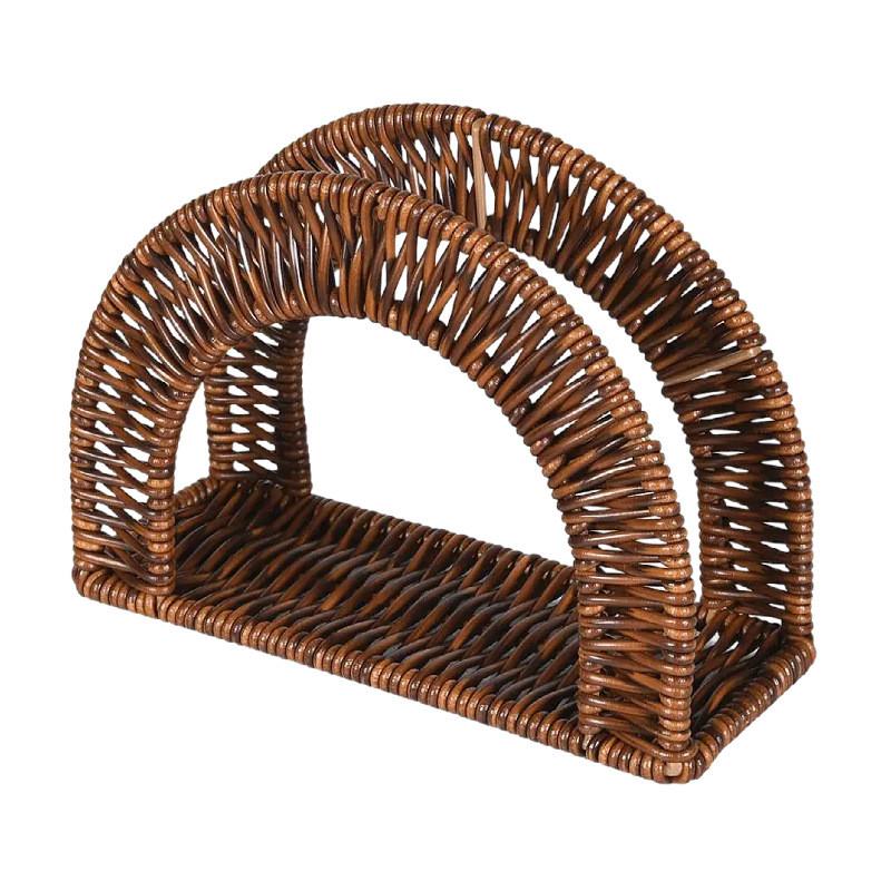 Napkin Holder For Kitchen And Dining Room With Washable Design And Retro Style
