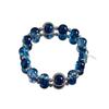 Moana deep sea blue bracelet, original gradual change niche blue sea fishtail starfish glazed bracelet