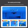 Jingwei Stack & Nest Plastic Logistics Crate with Lid