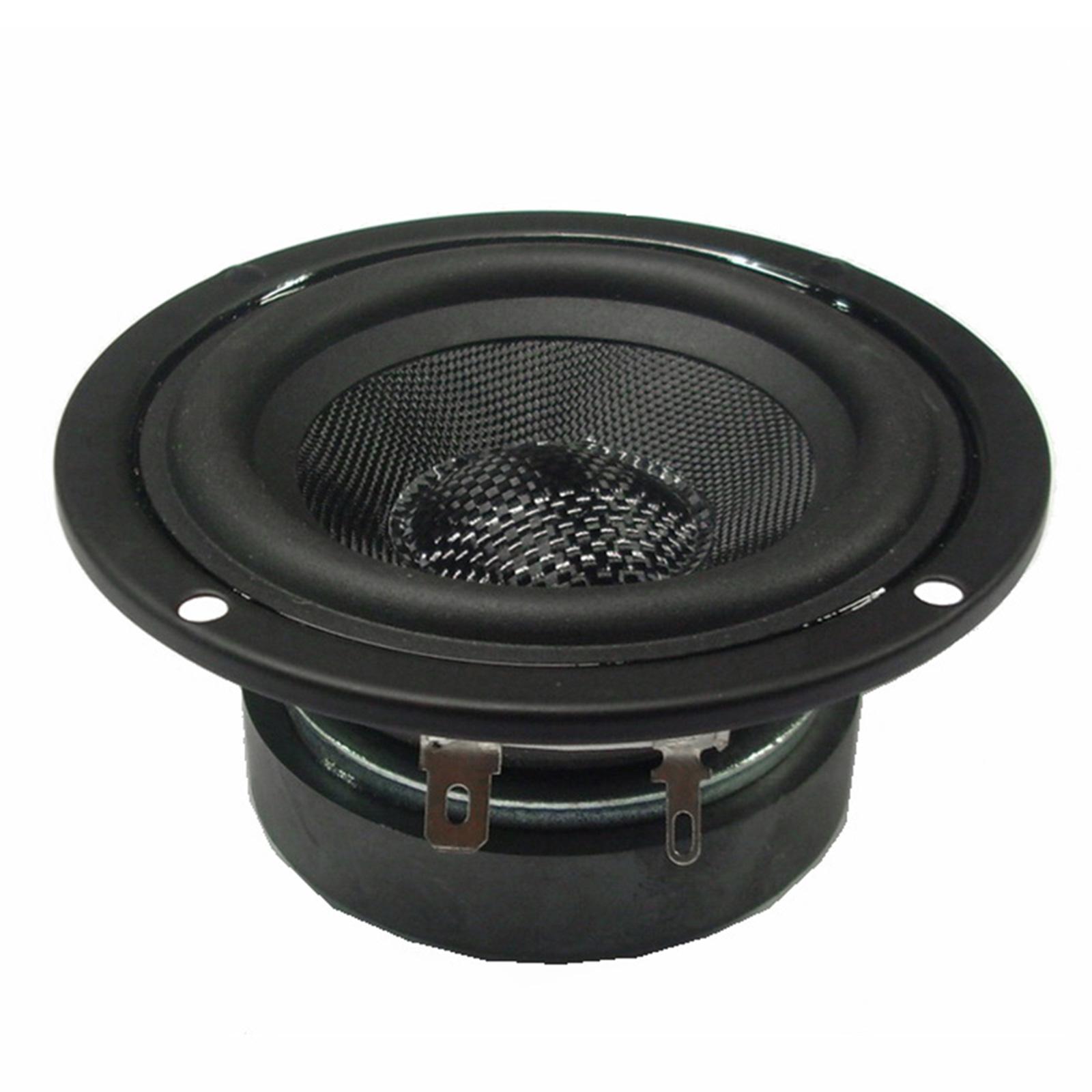 

4.5inch 4Ohm 30W HiFi Sound Low Frequency Woofers Subwoofer Hifi Speakers for Bass, Rubber Edges 1