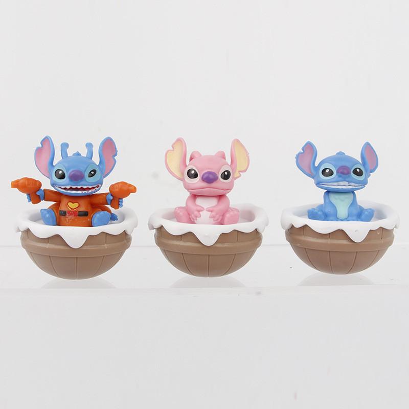 6pcs Action Figure Model Cartoon Displays Toy Cute Kids Birthday Gift