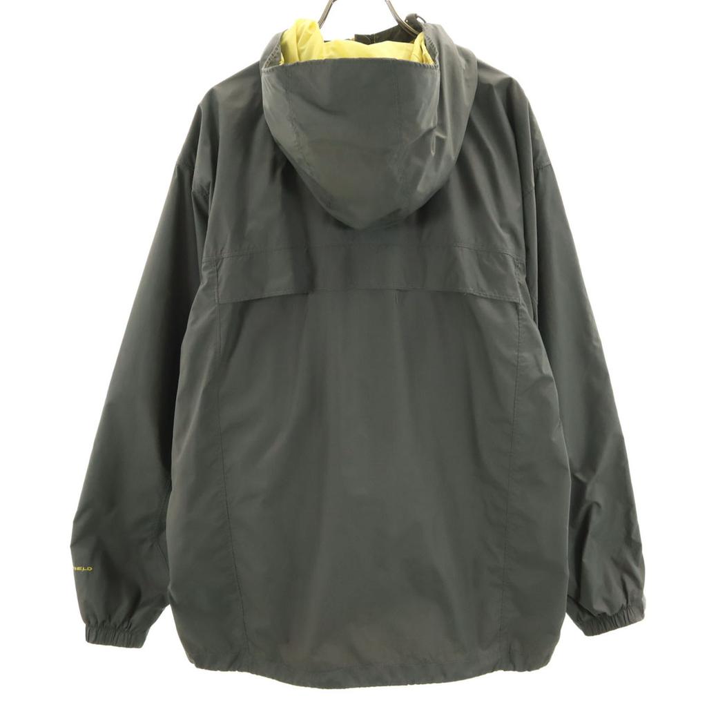 Columbia Packable Hooded Nylon jacket M gray Outdoors Men's Used