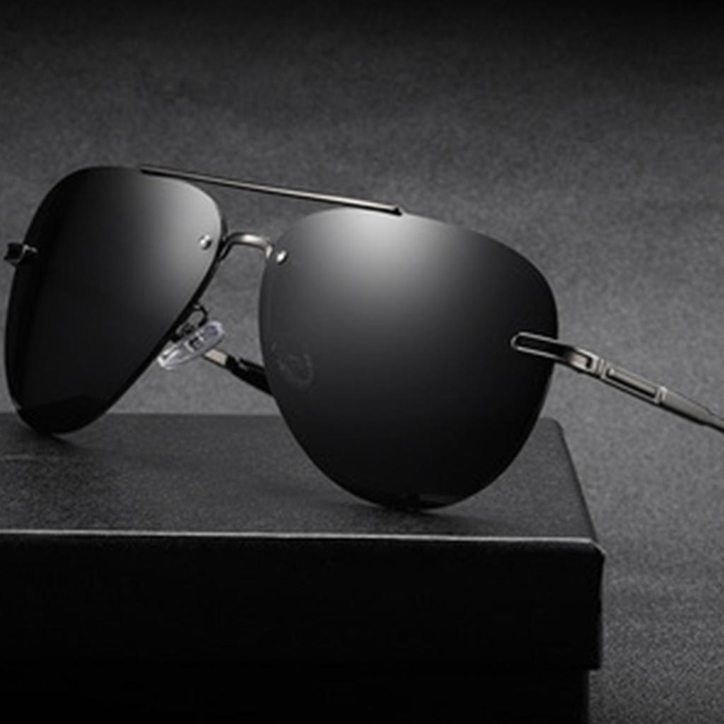 Sunglasses Polaroid Vintage Waterproof Coating UV400 Men Polaroid Sunglasses with Box for Driving