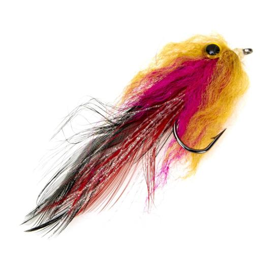 6,5cm/0,6G Fly Fishing Lure High Carbon Steel Sharp Hook Ρεαλιστική τρίχα ελαφιού Πολύχρωμο πουλί τεχνητό δόλωμα ψαρέματος Προμήθειες για υπαίθριο ψάρεμα