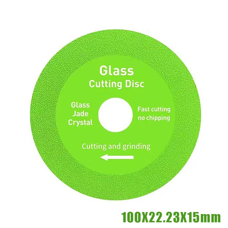 100/115/125Mm Diamond Glass Cutting Disc For Ceramic Tile Jade Crystal Grinding Blade Glass Cutting Sheet