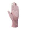 Non-slip Female Sunscreen Gloves Full Finger Cycling Gloves New Ice Silk Gloves  Summer
