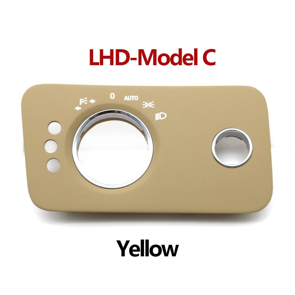 Car Dashboard Headlight Switch Cover Trim Replacement For Mercedes Benz W219 CLS Class 300 350 500 2007-2009
