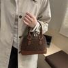 Fashion simple bag women's spring new Korean version portable shell bag simple casual shoulder messenger bag women