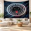 Penrith Panthers Wall Tapestry, Soft Fabric Wall Hanging, Decorative Backdrop For Bedroom Home Wall Art