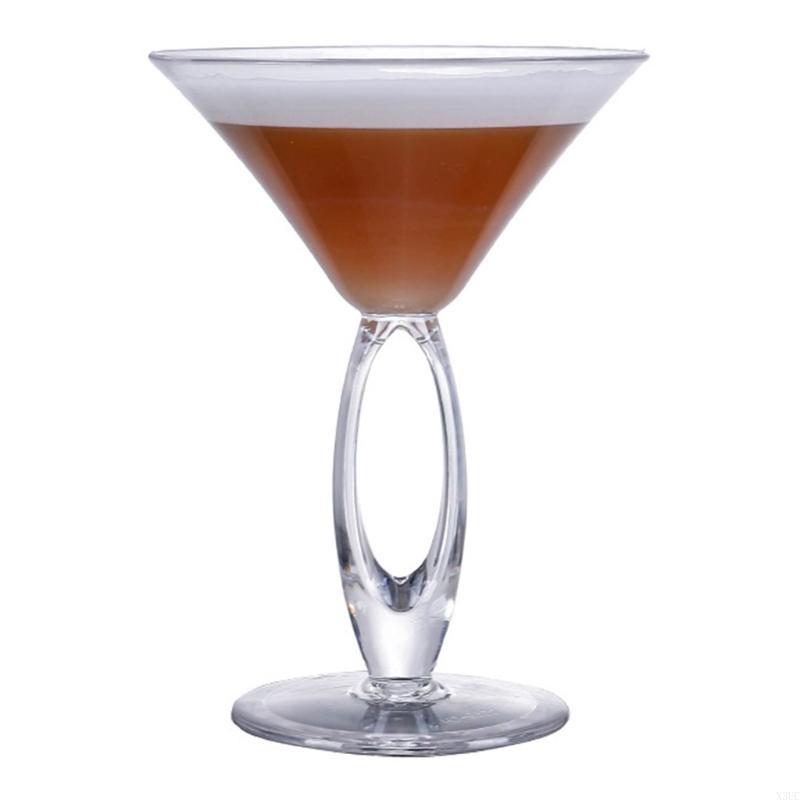 Cocktails Cups Party Cups Martinis Cup Acrylic Materials Clear Cocktails Cups Wine Cups Martinis Cups for Kitchen X3UC