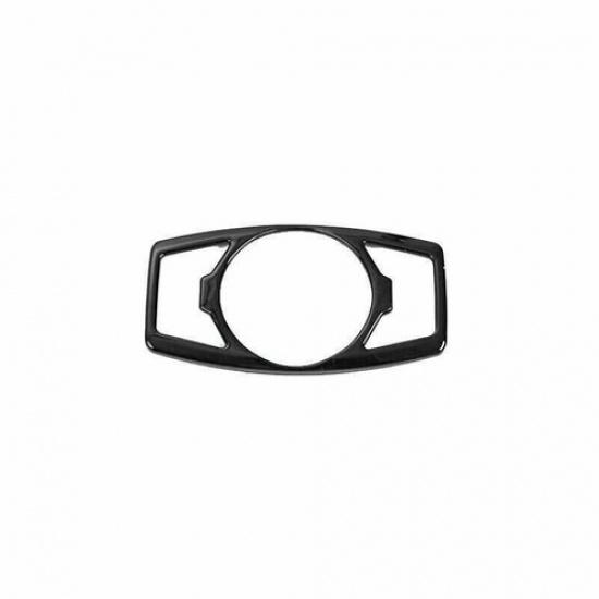 Car Headlight Switch Control Frame Cover For Ford F-150 2015- Bright Black