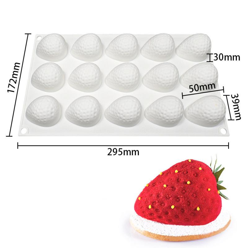 Mango Silicone Cake Mold for Fruit Mousse Homemade Dessert Pastry Bakeware  for Birthday Party