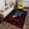 "Alicia Underground Themed Carpet with Artistic Design for Home Decor" Suitable for use as an anti-slip for living room bedroom sofas