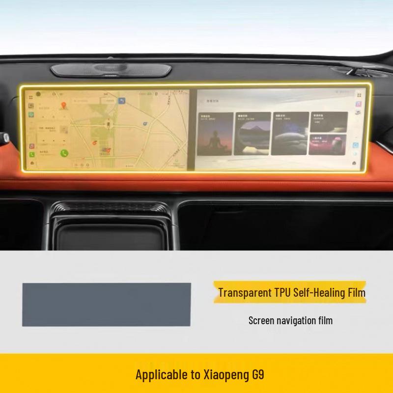 24X Xiaopeng G9 Dashboard & Gear Shift Transparent Protector Film