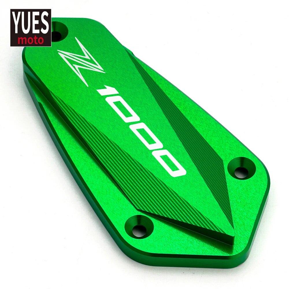 Motorcycle Accessories High Quality CNC Front Brake Fluid Reservoir Cap For Kawasaki Z 1000 2010- Z1000 R 2017-