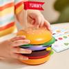 Kids Food Wooden Set With Sandwich And Burger For Interaction Play Learning And