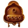 Stampo per Dolci Modello Trasparente Ampia Applicazione Plastica Zucca Mele Nocciola Forma Stampo per Torta Forniture da Cucina