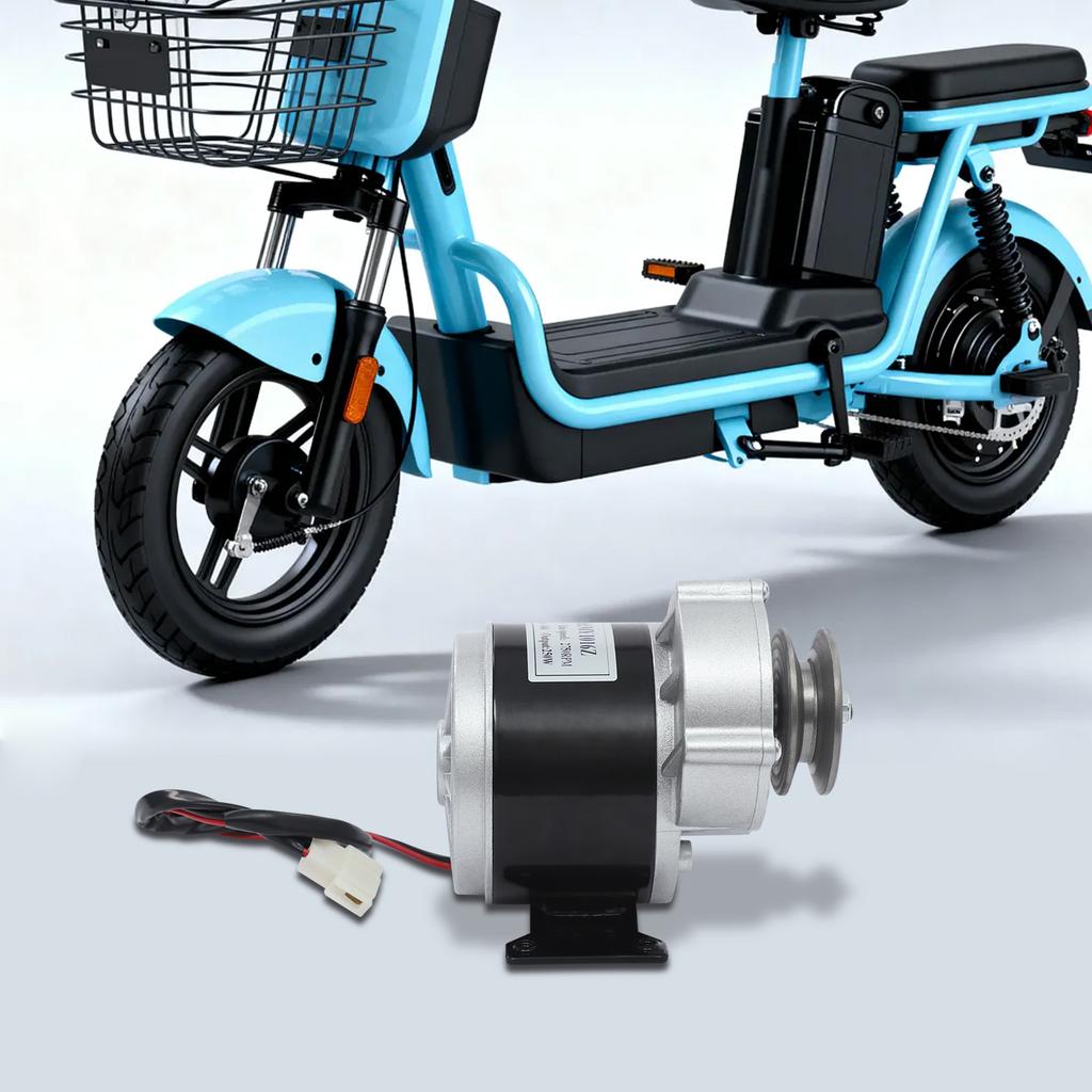 Getriebemotor, 24V 250W Elektrisches Dreirad Gleichstrom-Getriebebürstenmotor 2750 U/min Hohes Drehmoment Getriebeuntersetzungs-Elektromotor