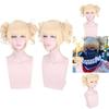 Soft Synthetic Silk Fiber Toga Himiko Cosplay Wig Ideal For Role Playing Props