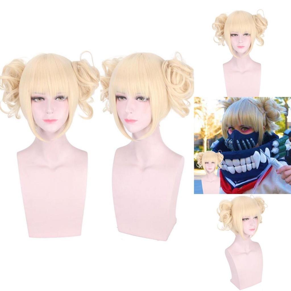 Soft Synthetic Silk Fiber Toga Himiko Cosplay Wig Ideal For Role Playing Props
