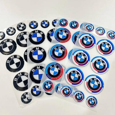 Adesivo Morbido Riflettente Impermeabile con Logo 3D Per Decorazione Moto da Corsa S1000 RR e R1250 GS