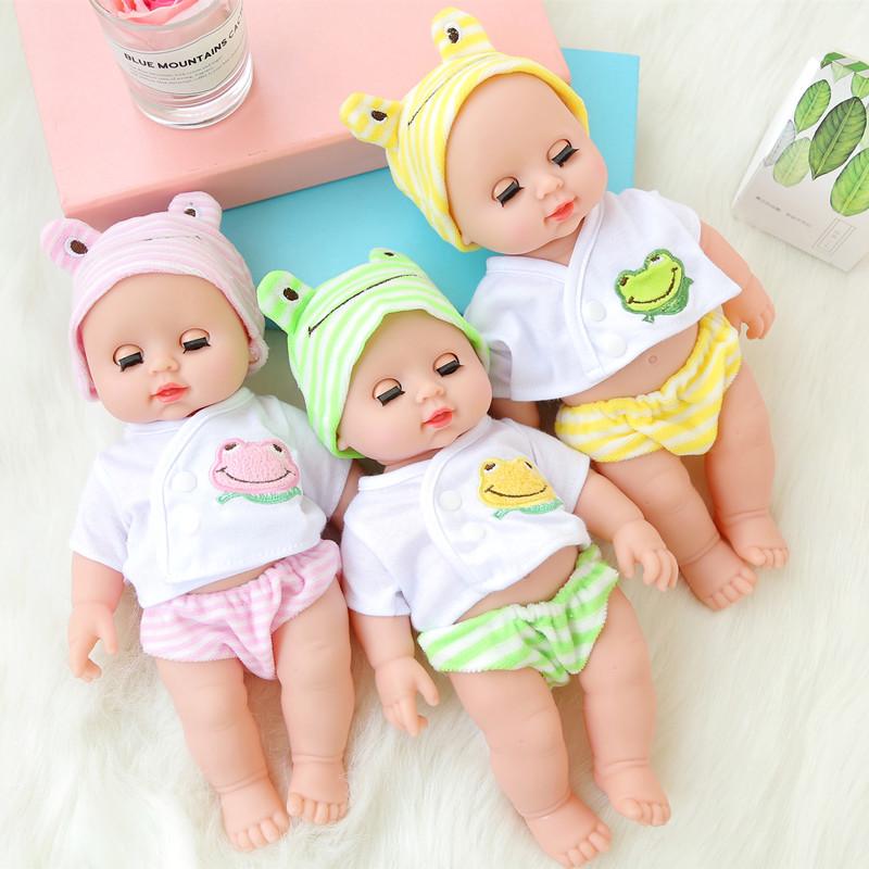 12-Inch White Fashion Doll - Dress-Up, Stuffed Toy for Girls, Playhouse & Reborn Doll