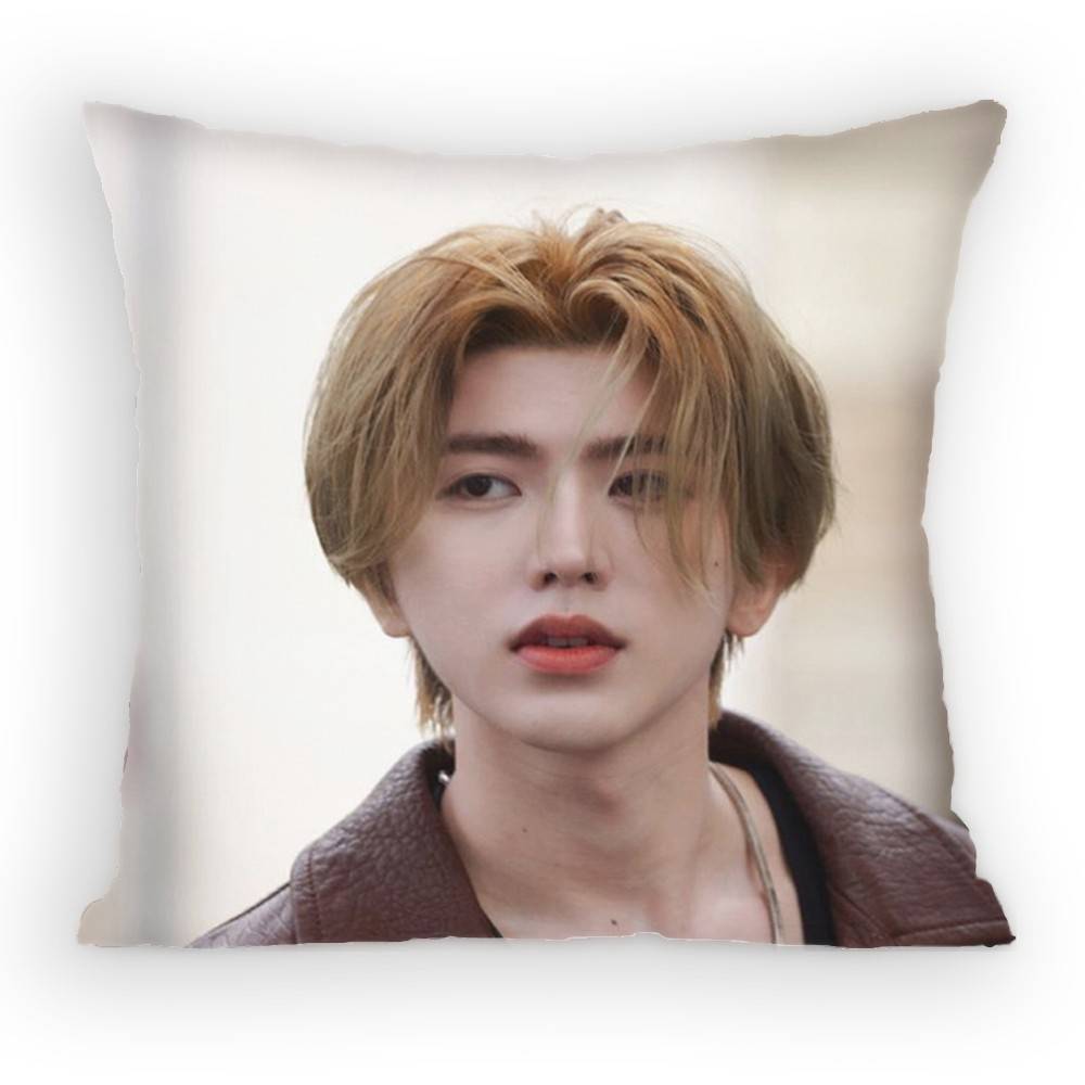 KUN Cai Deadman Pillow Case Sofa Living Room for Bedroom Car Headboard Backrest Cushion Square Cushion Nap Time