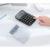 Financial Transparent Stylish Calculator Large Screen Electronic Office Tool