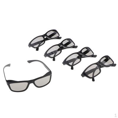 5x 3D Polarize Pasif Unisex, Vizio ve Tüm TV'ler Sinema Filmleri