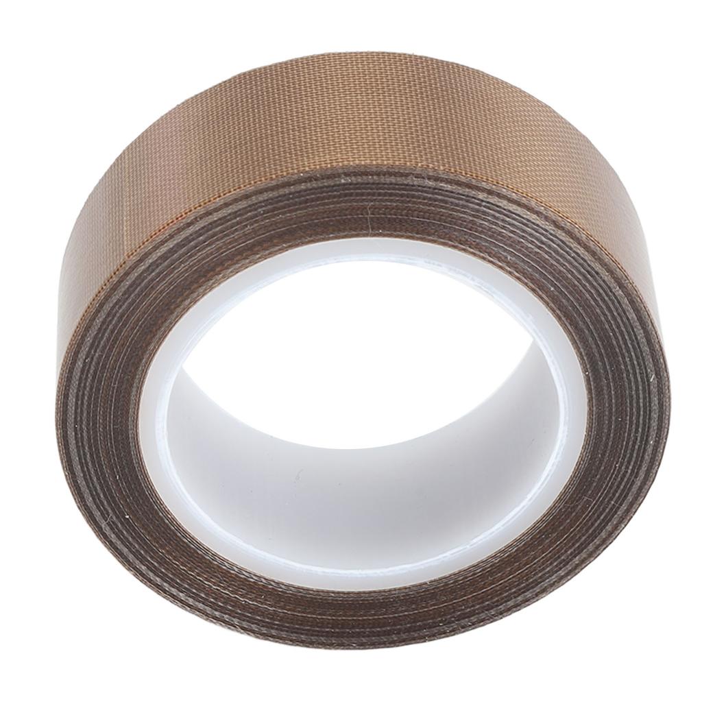 PTFE Glass Cloth Tape 32.8ft High Temperature Resistance Insulation PTFE Tape for Vacuum Sealer Food Packaging