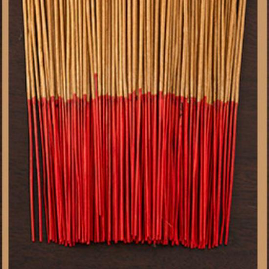 Golden Sandalwood Bamboo Stick Incense for Worship, Wealth, and Household Offerings