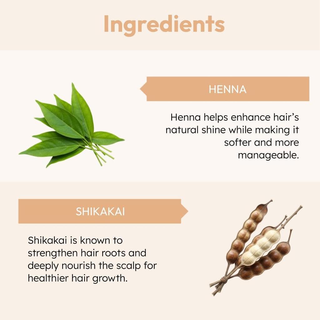 Sri Sri Tattva Henna Shikakai Shampoo 200ml X Pack of 3 – Nourishing, Volumizing, Healthy Shiny Hair for Men & Women