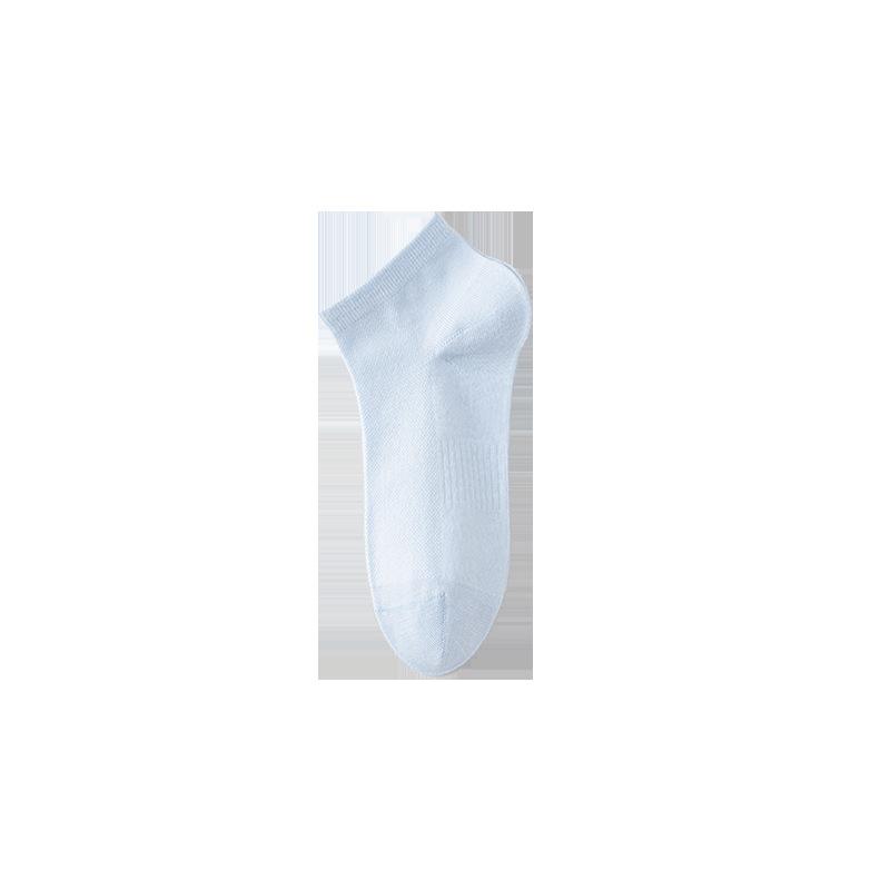 Ladies Spring and Summer New Cool Breathable Candy Color Boat Socks