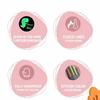 Dinosaur Pattern Kids Winter Gloves Touchscreen Finger Strips Kids Cycling Gloves  Outdoor Riding