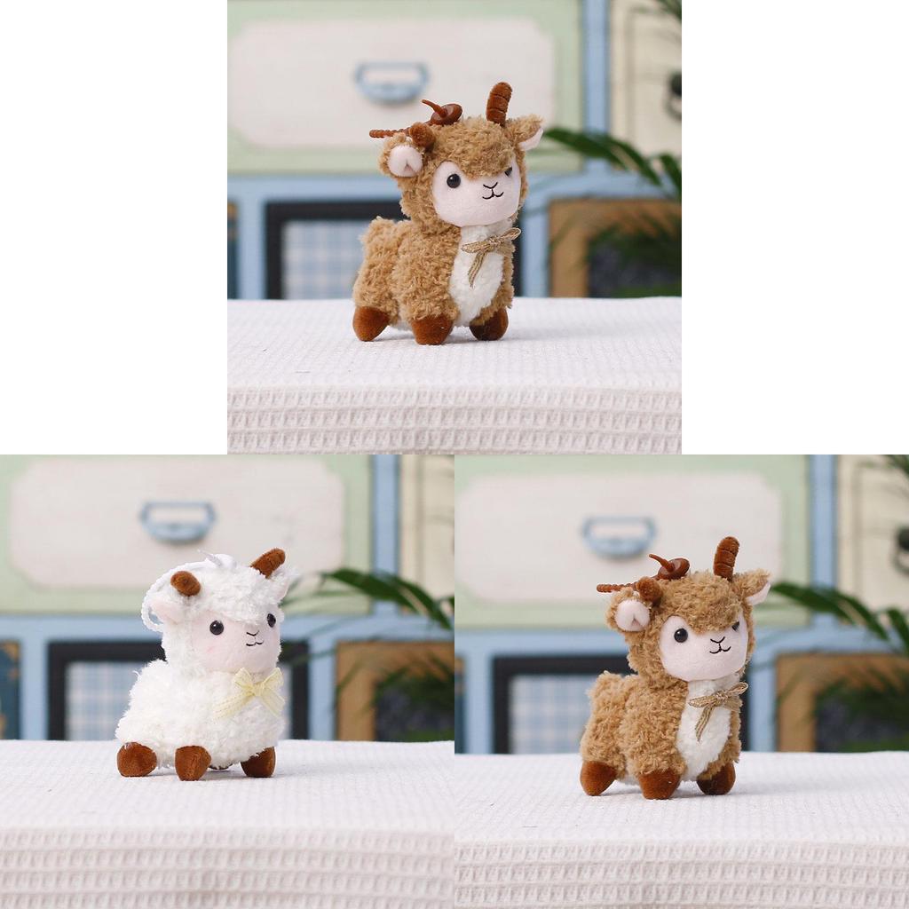 Plush Sheep Keychain With Cute Animal Design For Kids And Teens