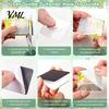 Acrylic Refrigerator Magnet Kits 5/6/8/10/15/20/24 Sets DIY Fridge Kit, Square Decoration with Adhesive Backing, Clear Picture Photo Holder Making Kit