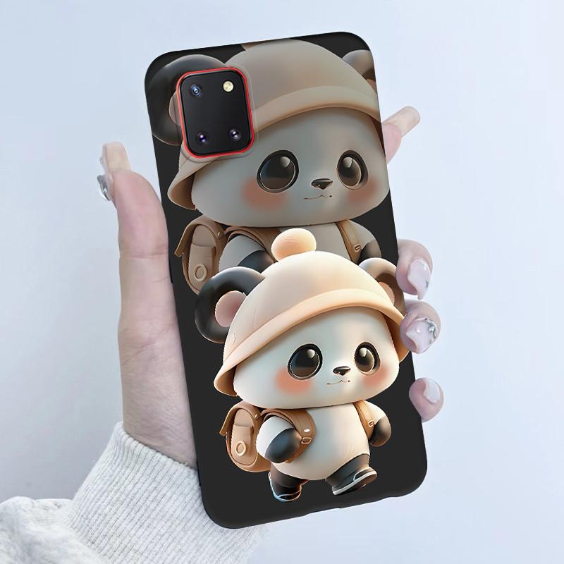 For Samsung Galaxy Note 10 Lite Case N770F Soft TPU Silicone Cover Cute Astronaut Panda Phone Case GalaxyNote 10Lite Coque Funda