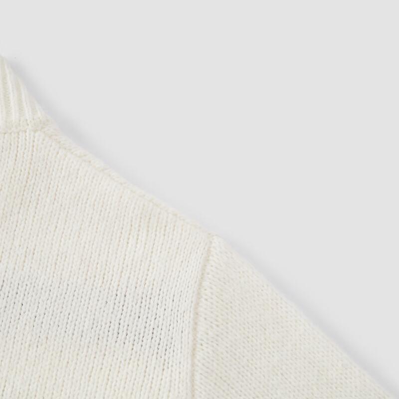 Semir Damen Welpen Jacquard Toggle Strickjacke