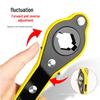 Portable Double-Sided Car Jack and Tire Wrench Set