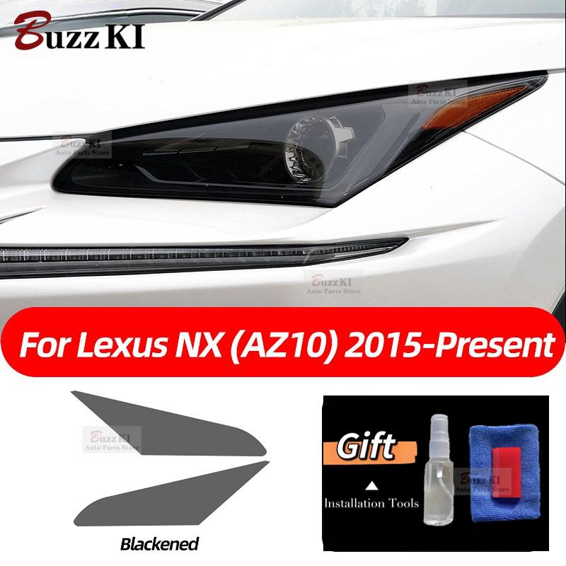 For Lexus ES 300h NX CT GS IS LC LS RX LX570 RC UX GX F Sport Smoked Black TPU Sticker Car Headlight Protective Film