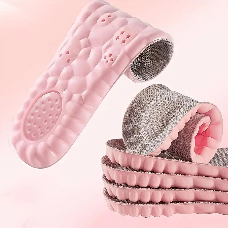 Ultra-Soft EVA Insoles - Odor-Eliminating, Breathable & Sweat-Absorbent for Running & Standing Comfort