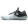 All Star Pro BB Comfortable Versatile Low-top Basketball Shoes Unisex Black and White