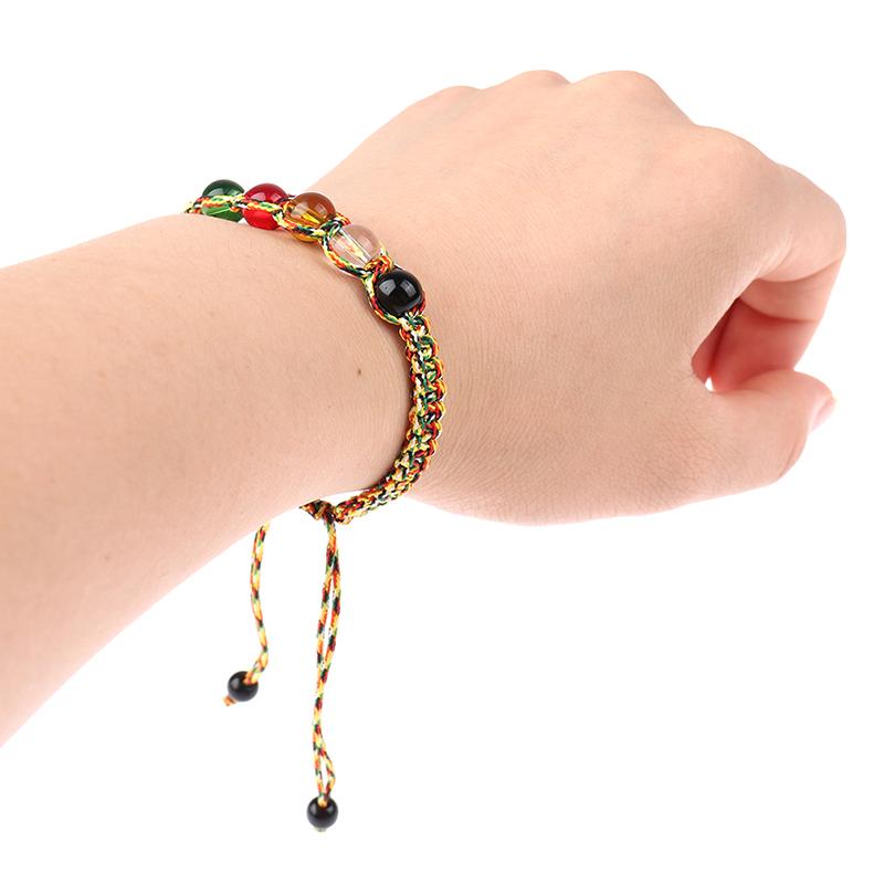 Adjustable Consecrated Feng Shui Five Elements of Nature Bracelet Lucky Wealth