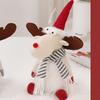 Christmas Elk Doll Cute Decoration Animal Doll Ornament for Party Home Store Window Office Red