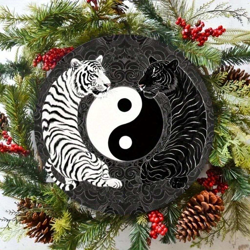 2D Flat Metal Wall Sign Decor