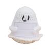 Handmade Halloween Knitted Plush Toy Skull Flower Soft Stuffed Decoration for Party Home Display and Gift Finished Product