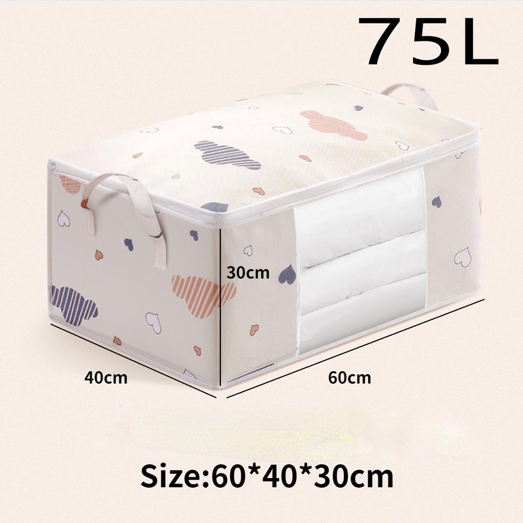 Quilt Storage Bag Household Wardrobe Quilt Clothes Organizer Large Capacity Blanket Sorting Bags Dust-proof Moving Bag